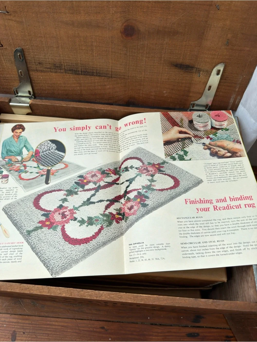 Vintage Shillcraft Readicut Rugs catalogues volumes 26 & 27